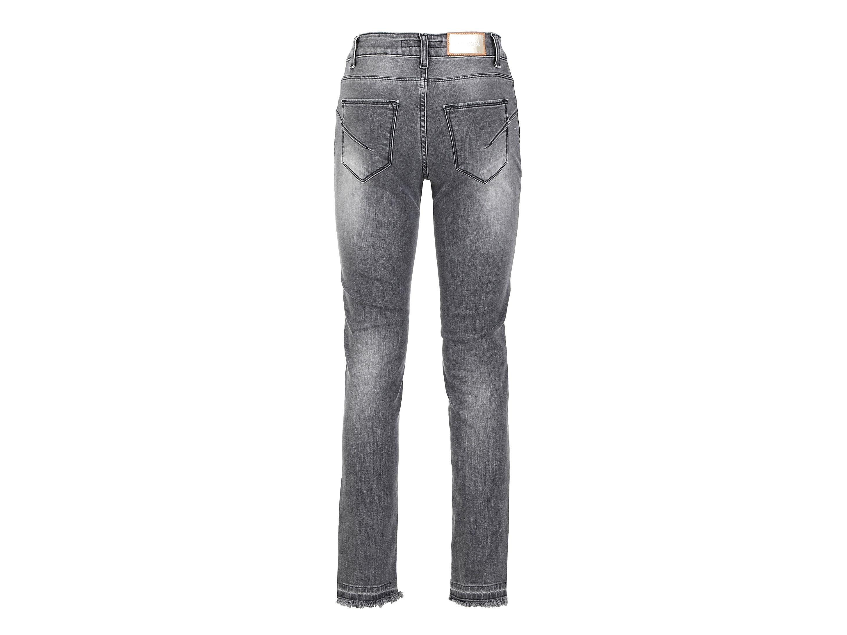 CAFENOIR Jeans Bande Pailettes Grigio JJ0006 - Sandrini Calzature e Abbigliamento