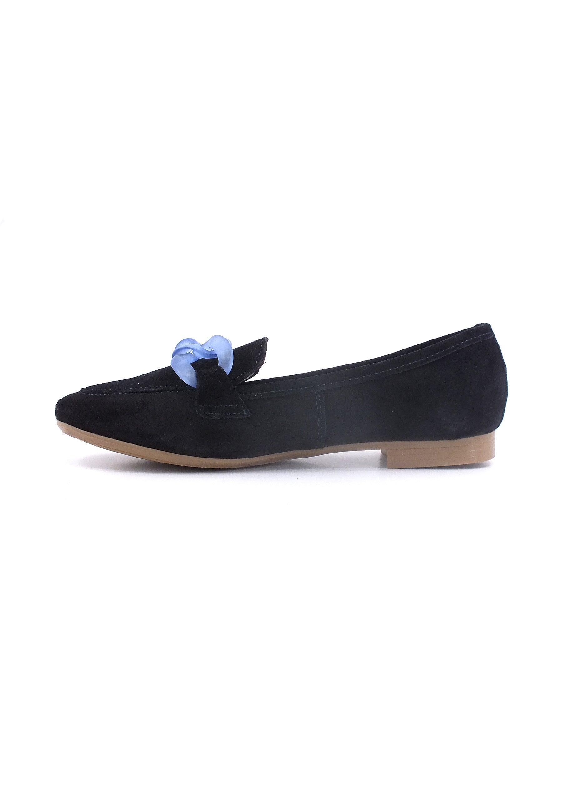 CAFENOIR Mocassino Donna Blu EG5002 - Sandrini Calzature e Abbigliamento