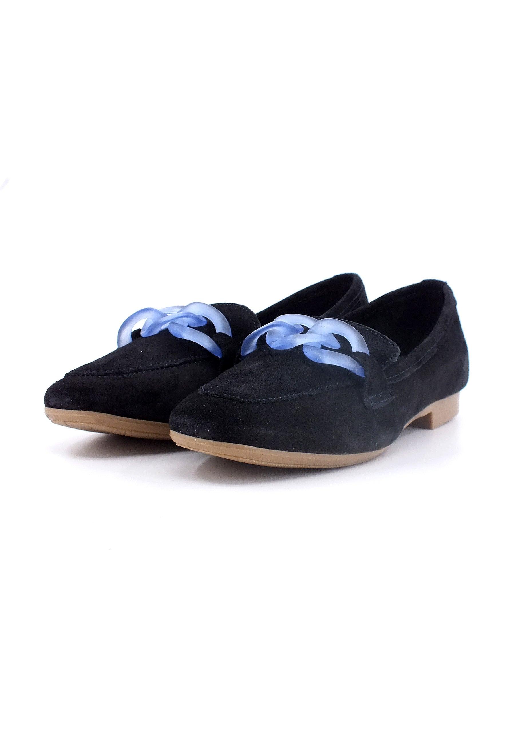 CAFENOIR Mocassino Donna Blu EG5002 - Sandrini Calzature e Abbigliamento