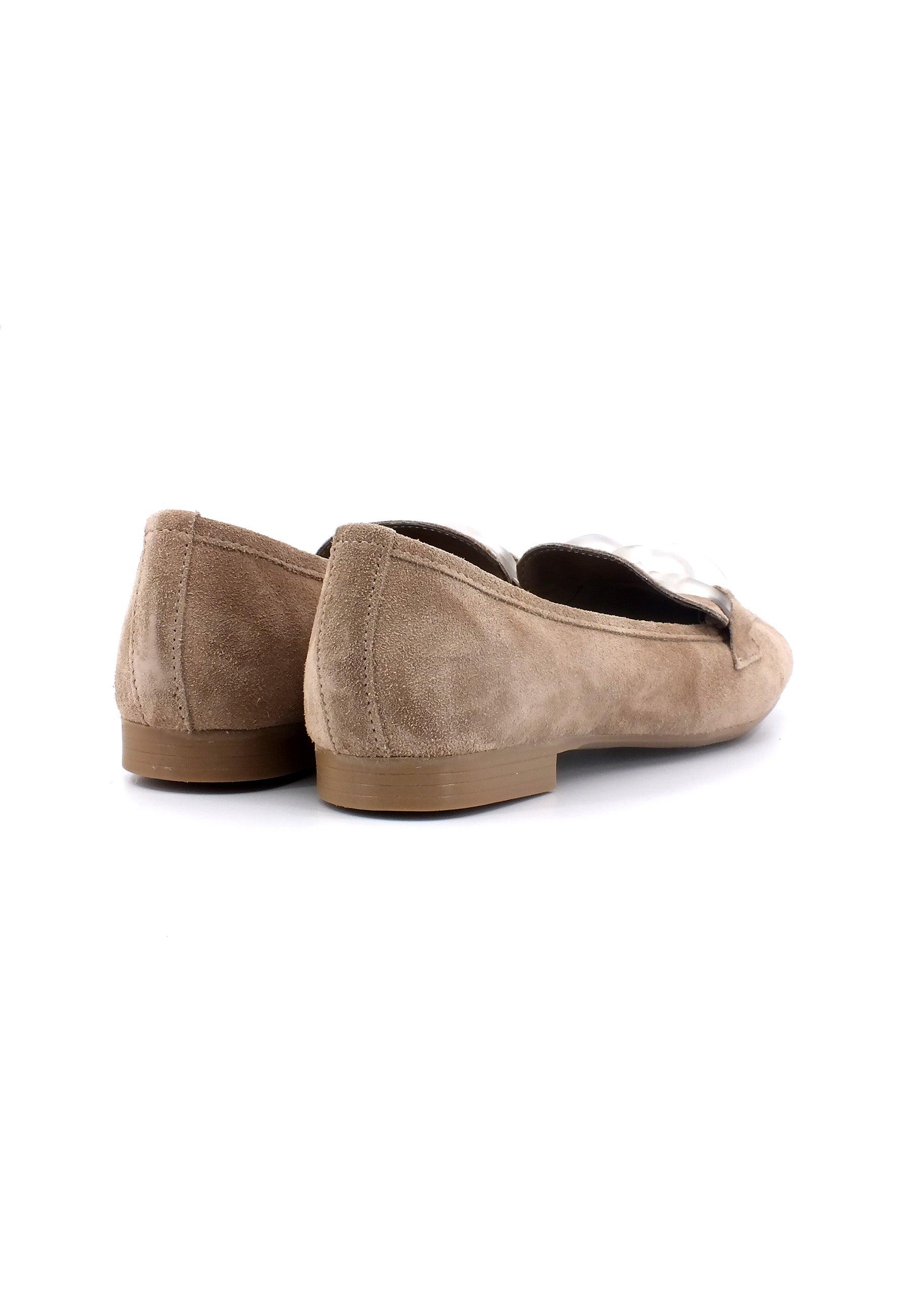 CAFENOIR Mocassino Donna Taupe EG5002 - Sandrini Calzature e Abbigliamento