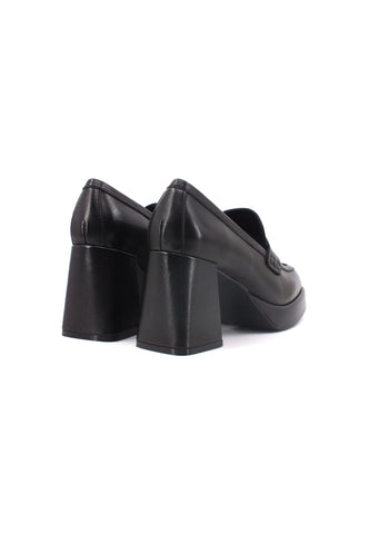 CAFENOIR Mocassino Tacco Donna Nero LD1040 - Sandrini Calzature e Abbigliamento