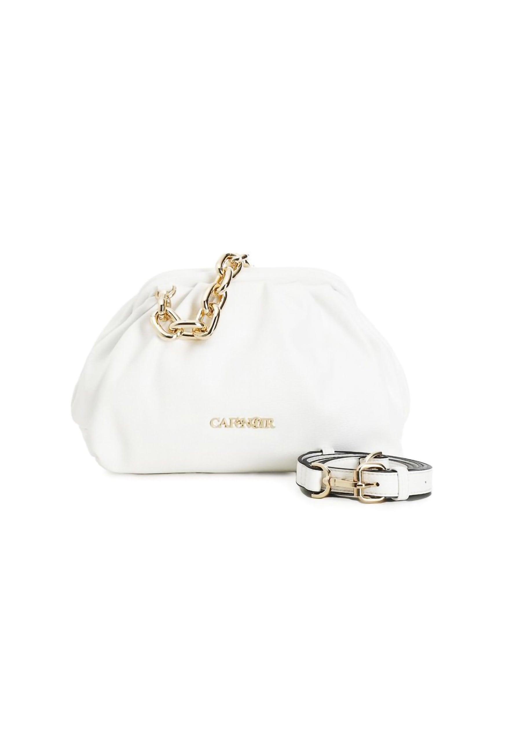CAFENOIR Pochette Catena Bianco JU0035 - Sandrini Calzature e Abbigliamento