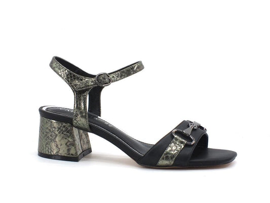 CAFENOIR Sanalo Tacco Bicolor Nero LB9180 - Sandrini Calzature e Abbigliamento