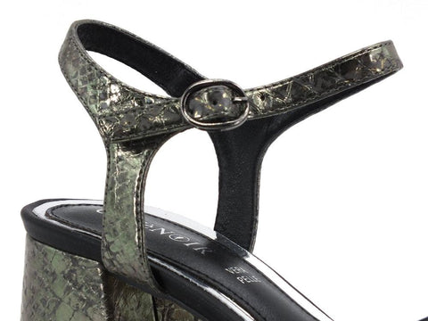 CAFENOIR Sanalo Tacco Bicolor Nero LB9180 - Sandrini Calzature e Abbigliamento