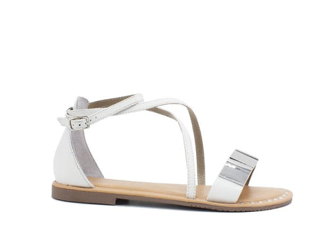 CAFENOIR Sandalo Applicazioni Donna Bianco GL1030 - Sandrini Calzature e Abbigliamento