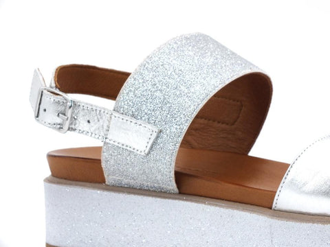 CAFèNOIR Sandalo Argento GGF171 - Sandrini Calzature e Abbigliamento