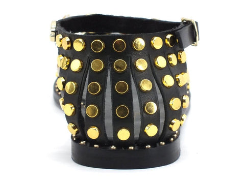 CAFENOIR Sandalo Borchie Nero GGB171 - Sandrini Calzature e Abbigliamento