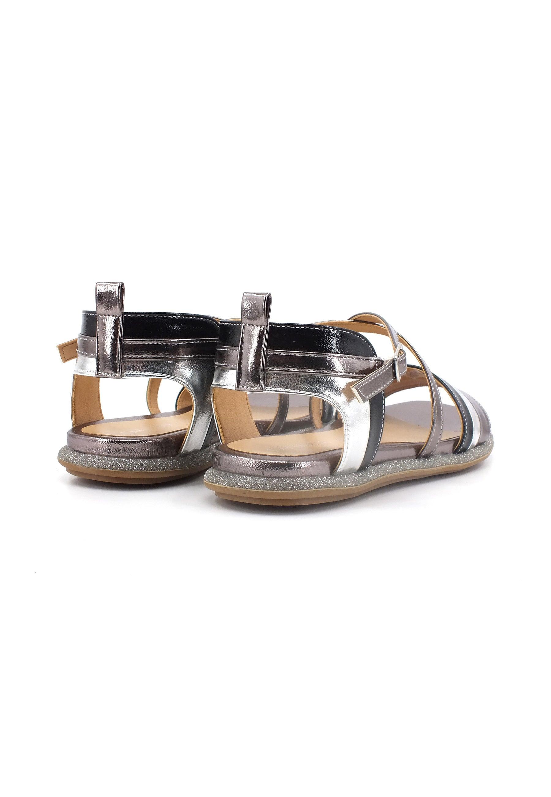 CAFENOIR Sandalo Donna Multi Antracite GM9002 - Sandrini Calzature e Abbigliamento