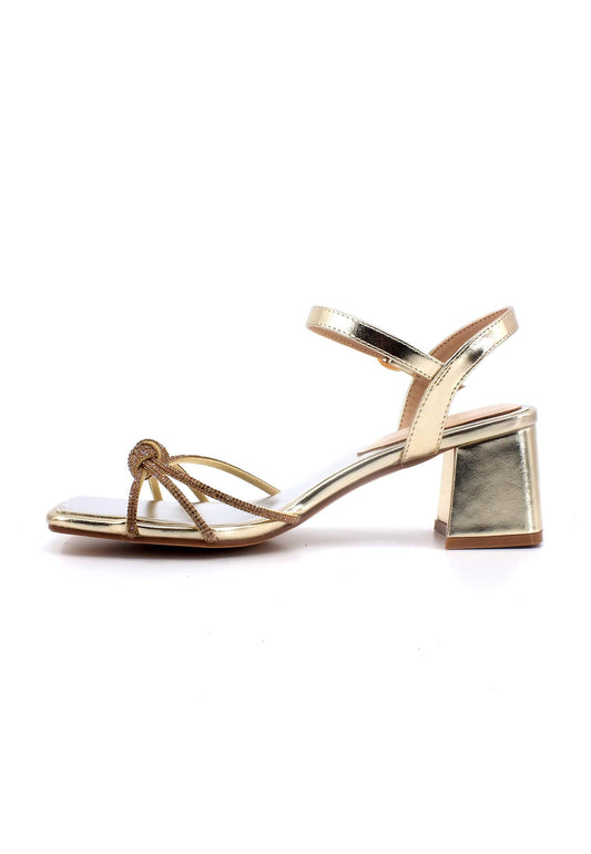 CAFENOIR Sandalo Tacco Donna Oro Platino LF9005 - Sandrini Calzature e Abbigliamento