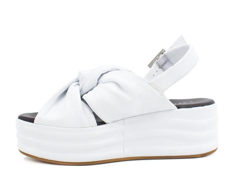 CAFENOIR Sandalo Zeppa Bianco GGG421 - Sandrini Calzature e Abbigliamento