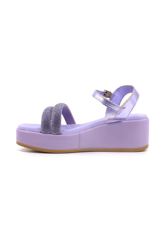 CAFENOIR Sandalo Zeppa Donna Lilla HB9051 - Sandrini Calzature e Abbigliamento