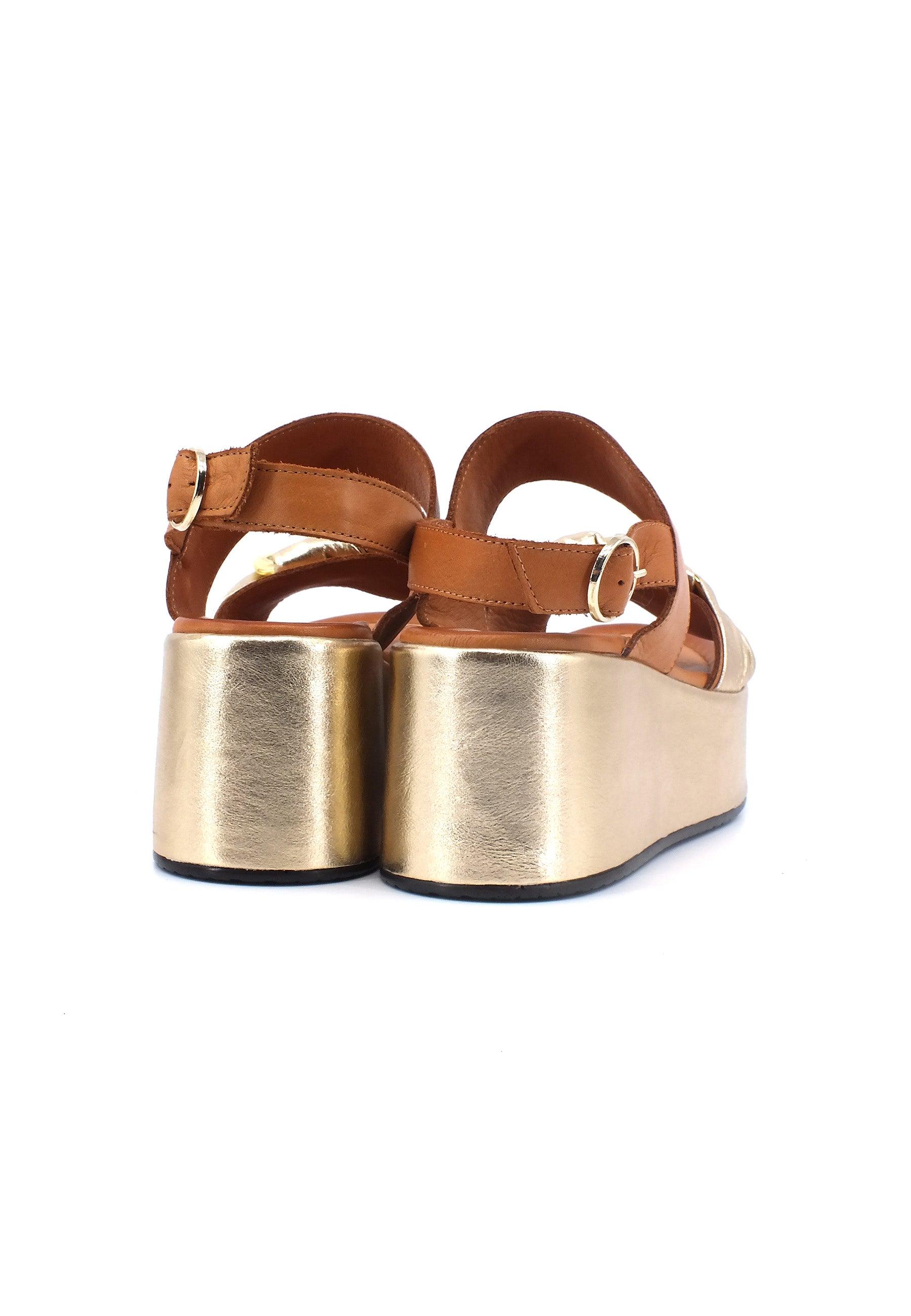 CAFENOIR Sandalo Zeppa Donna Multi Platino HN3005 - Sandrini Calzature e Abbigliamento