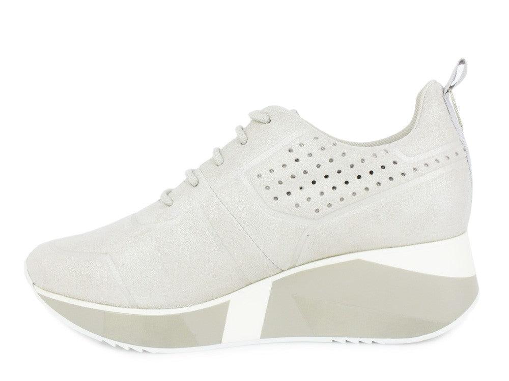 CAFèNOIR Sneaker Argento IDH625 - Sandrini Calzature e Abbigliamento