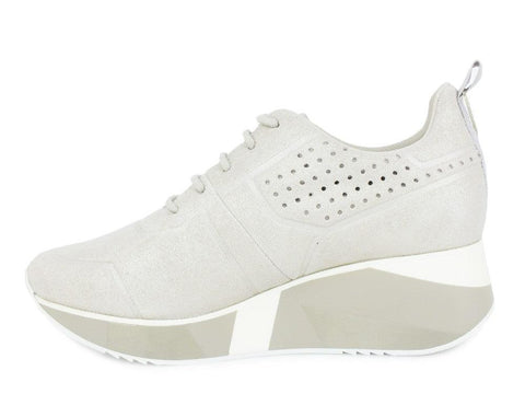 CAFèNOIR Sneaker Argento IDH625 - Sandrini Calzature e Abbigliamento