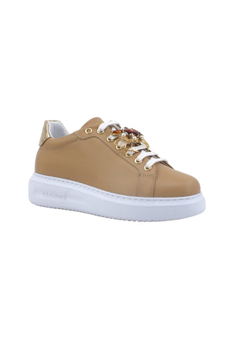 CAFENOIR Sneaker Donna Granchio Beige DE1005 - Sandrini Calzature e Abbigliamento