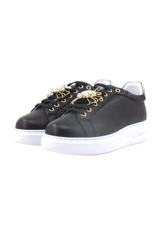 CAFENOIR Sneaker Donna Granchio Nero DE1005 - Sandrini Calzature e Abbigliamento