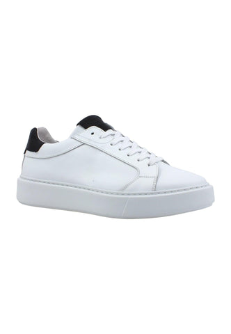 CAFENOIR Sneaker Pelle Uomo Bianco PZ1000 - Sandrini Calzature e Abbigliamento