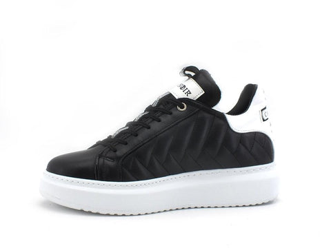 CAFENOIR Sneaker Platform Trapuntata Nero DE1480 - Sandrini Calzature e Abbigliamento