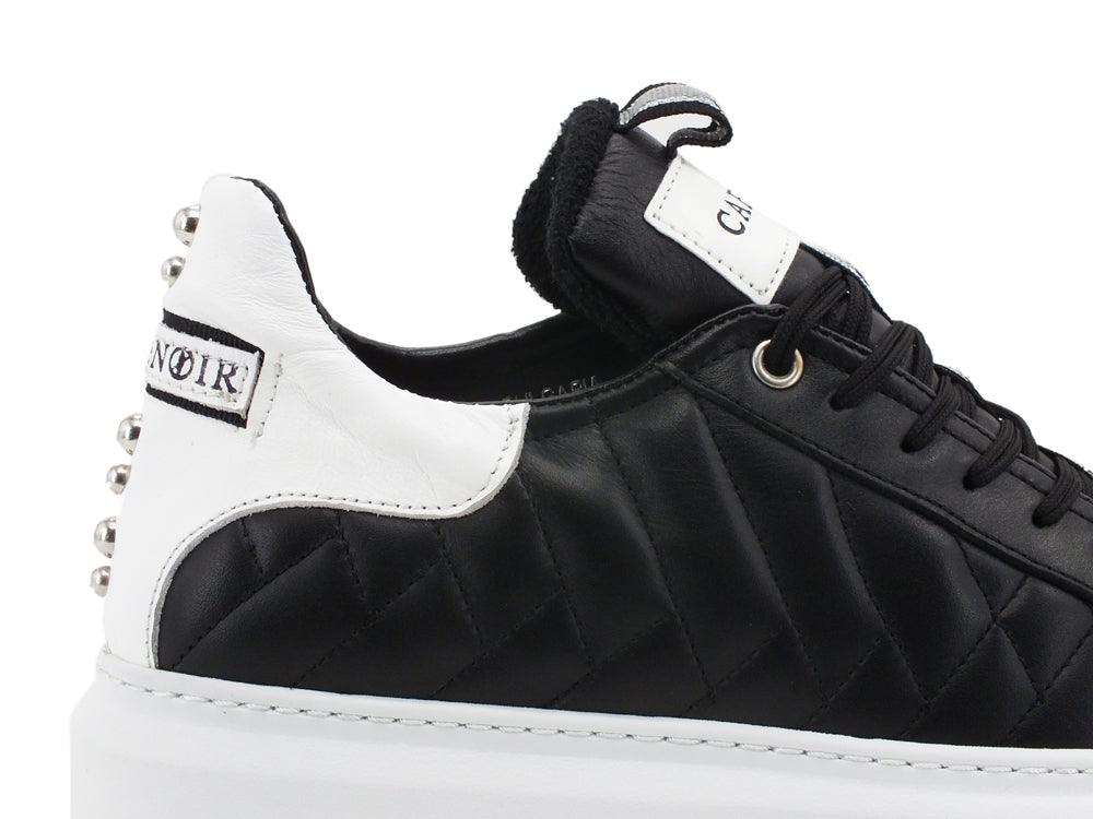 CAFENOIR Sneaker Platform Trapuntata Nero DE1480 - Sandrini Calzature e Abbigliamento
