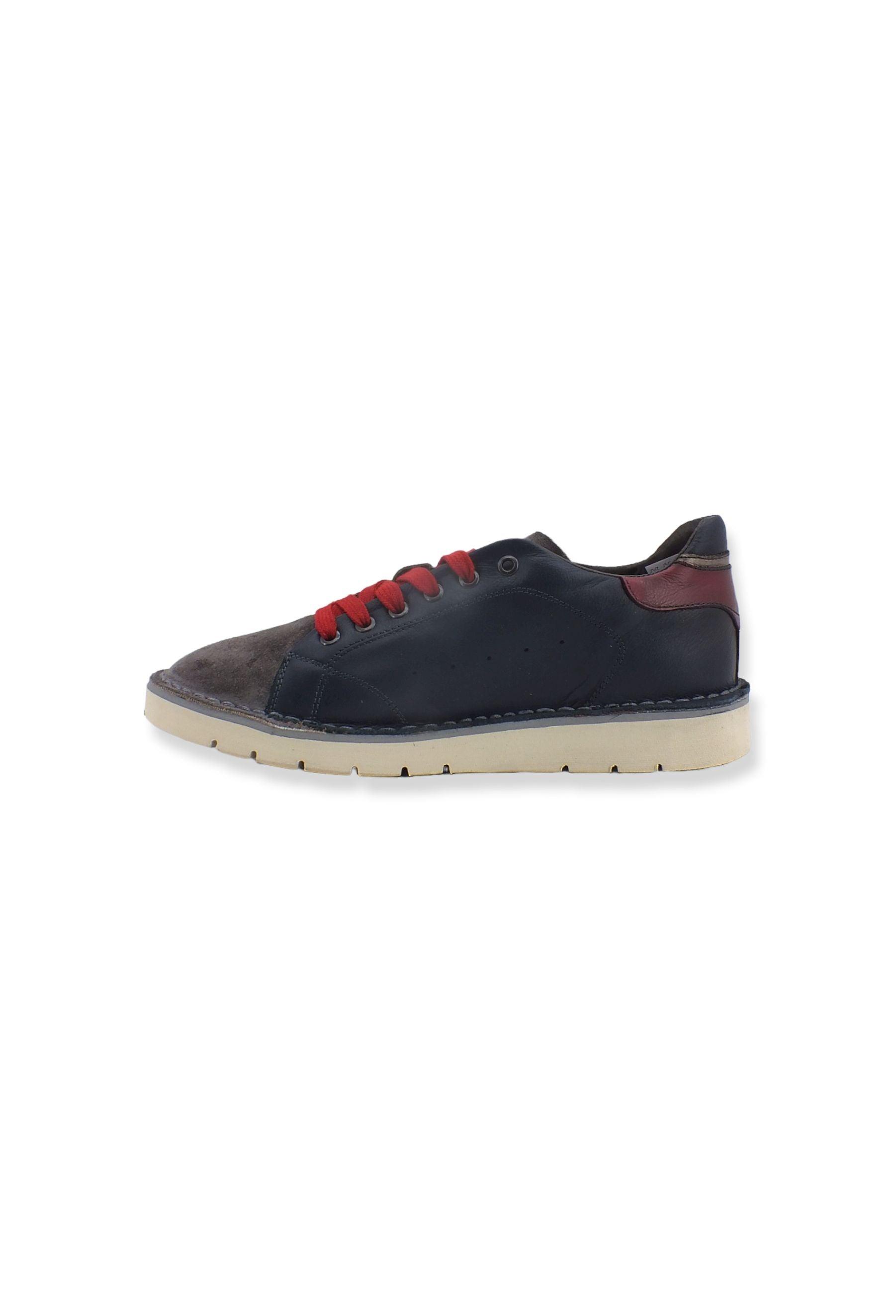 CAFENOIR Sneaker Suede Uomo Multi Blu TS1310 - Sandrini Calzature e Abbigliamento