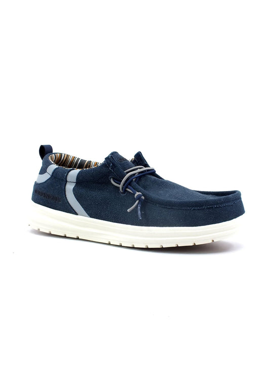 CAFENOIR Sneaker Vela Uomo Blue TM9001 - Sandrini Calzature e Abbigliamento