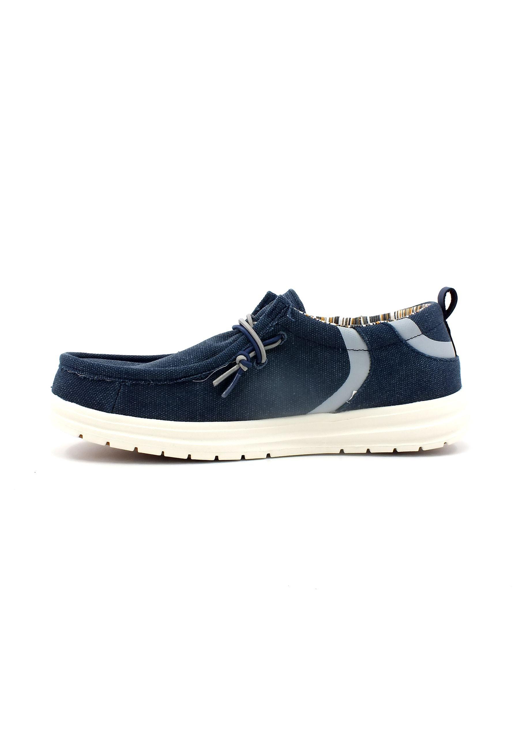 CAFENOIR Sneaker Vela Uomo Blue TM9001 - Sandrini Calzature e Abbigliamento