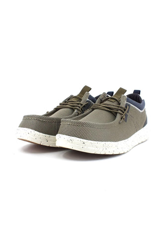 CAFENOIR Sneaker Vela Uomo Verde Taupe TM9004 - Sandrini Calzature e Abbigliamento