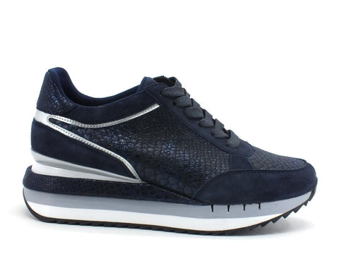 CAFENOIR Sneakers Platform Blu FDN626 - Sandrini Calzature e Abbigliamento