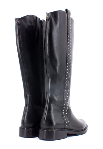 CAFENOIR Stivale Borchie Donna Nero HC1004 - Sandrini Calzature e Abbigliamento
