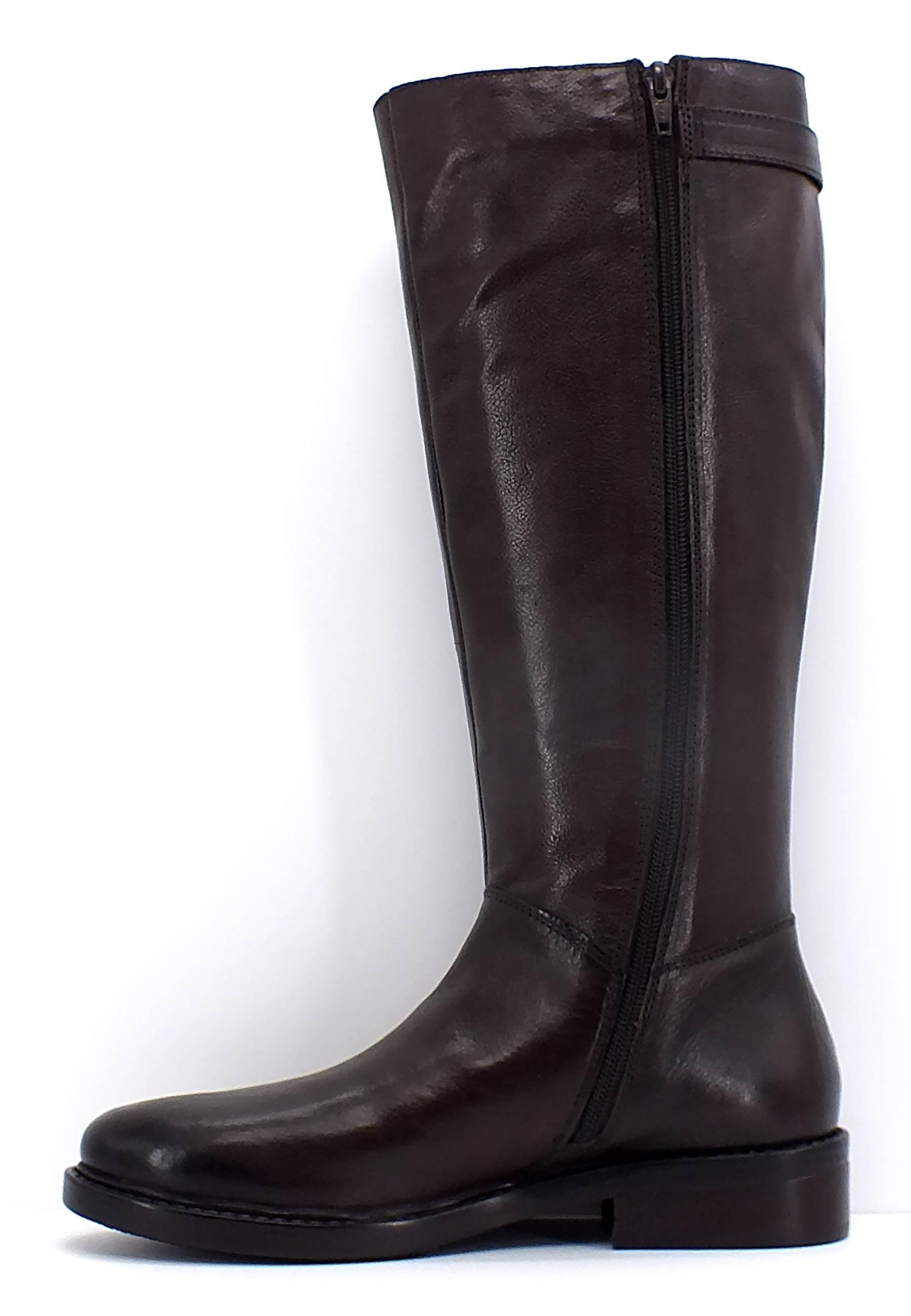 CAFENOIR Stivale Leather Donna Testa Di Moro HD1511 - Sandrini Calzature e Abbigliamento