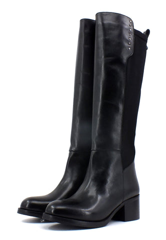 CAFENOIR Stivale Tacco Donna Nero HE1204 - Sandrini Calzature e Abbigliamento