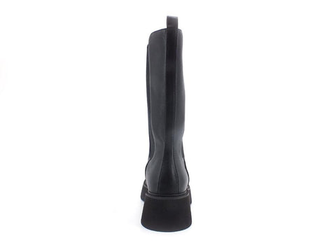 CAFENOIR Stivale Zeppa Elastici Nero FL9040 - Sandrini Calzature e Abbigliamento