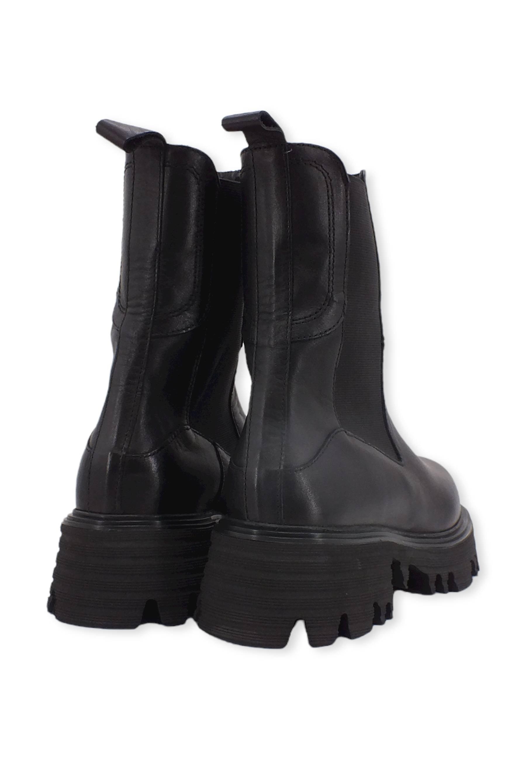 CAFENOIR Stivaletto Anfibio Donna Nero FC1311 - Sandrini Calzature e Abbigliamento