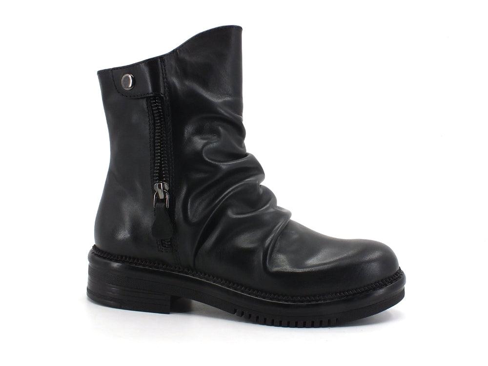 CAFENOIR Stivaletto Biker Zip Nero FE1210 - Sandrini Calzature e Abbigliamento