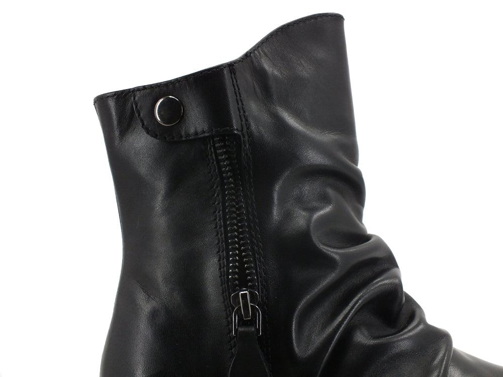 CAFENOIR Stivaletto Biker Zip Nero FE1210 - Sandrini Calzature e Abbigliamento