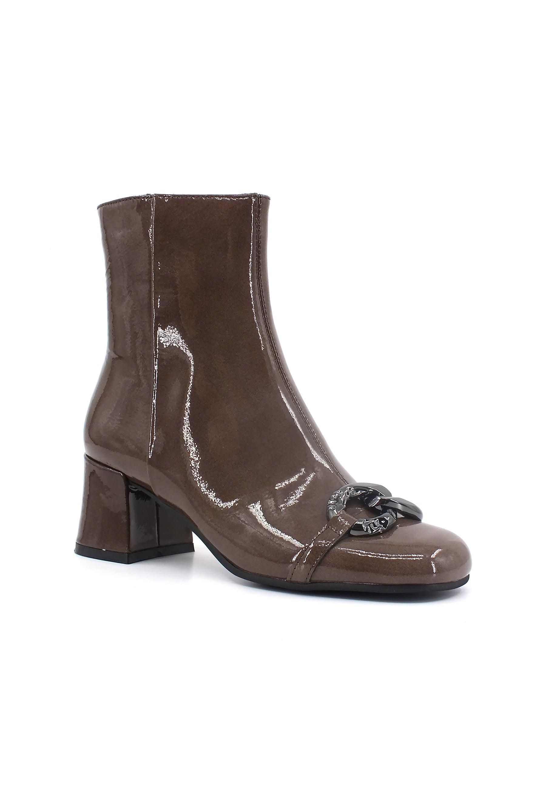 CAFENOIR Stivaletto Tronchetto Donna Tortora LB3011 - Sandrini Calzature e Abbigliamento