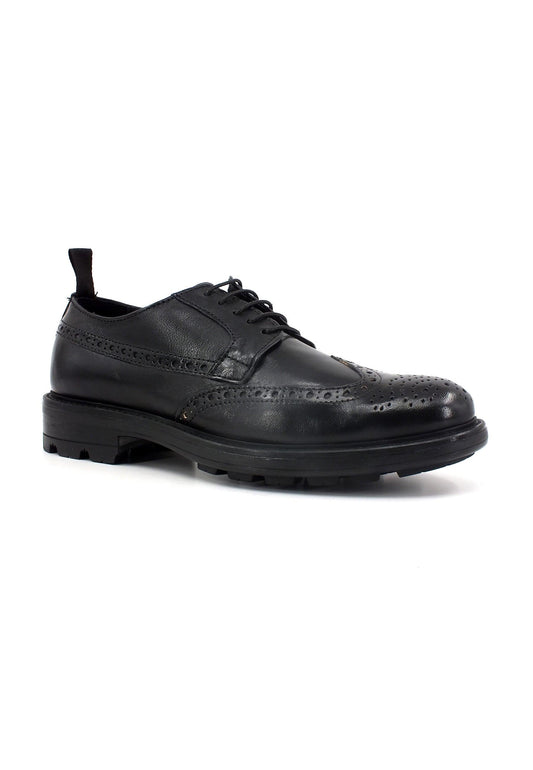CAFENOIR Stringata Oxford Uomo Nero RF2003 - Sandrini Calzature e Abbigliamento