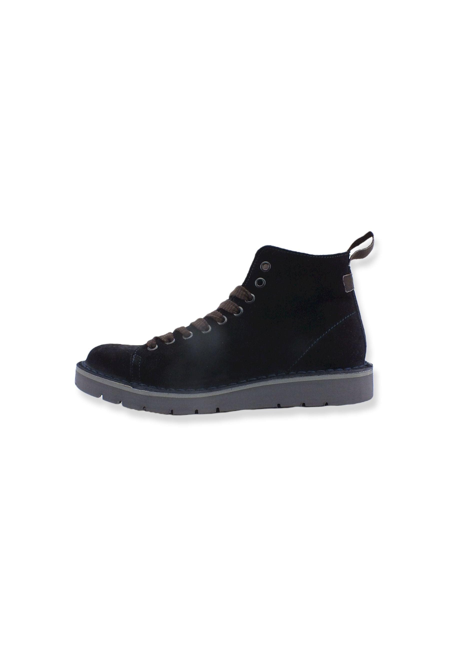 CAFENOIR Stringata Suede Uomo Blu TS6200 - Sandrini Calzature e Abbigliamento