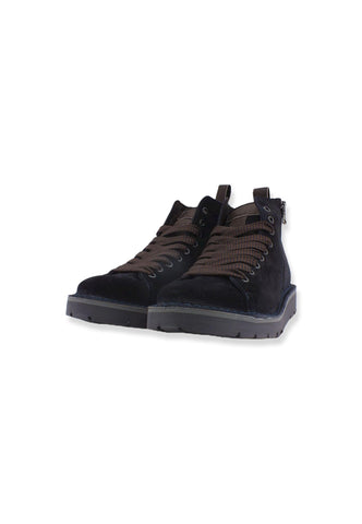 CAFENOIR Stringata Suede Uomo Blu TS6200 - Sandrini Calzature e Abbigliamento