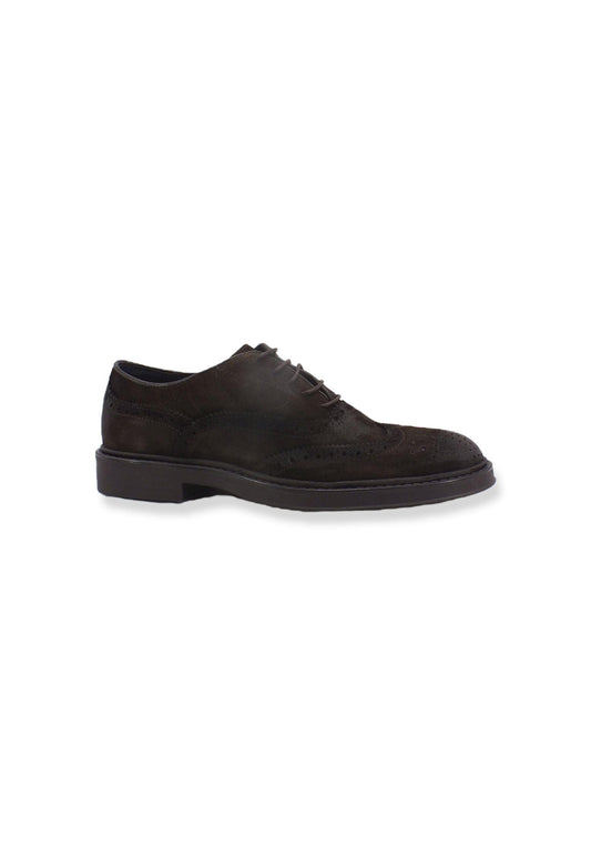 CAFENOIR Stringata Suede Uomo Moro RF6130 - Sandrini Calzature e Abbigliamento