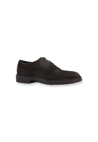 CAFENOIR Stringata Suede Uomo Moro RF6130 - Sandrini Calzature e Abbigliamento