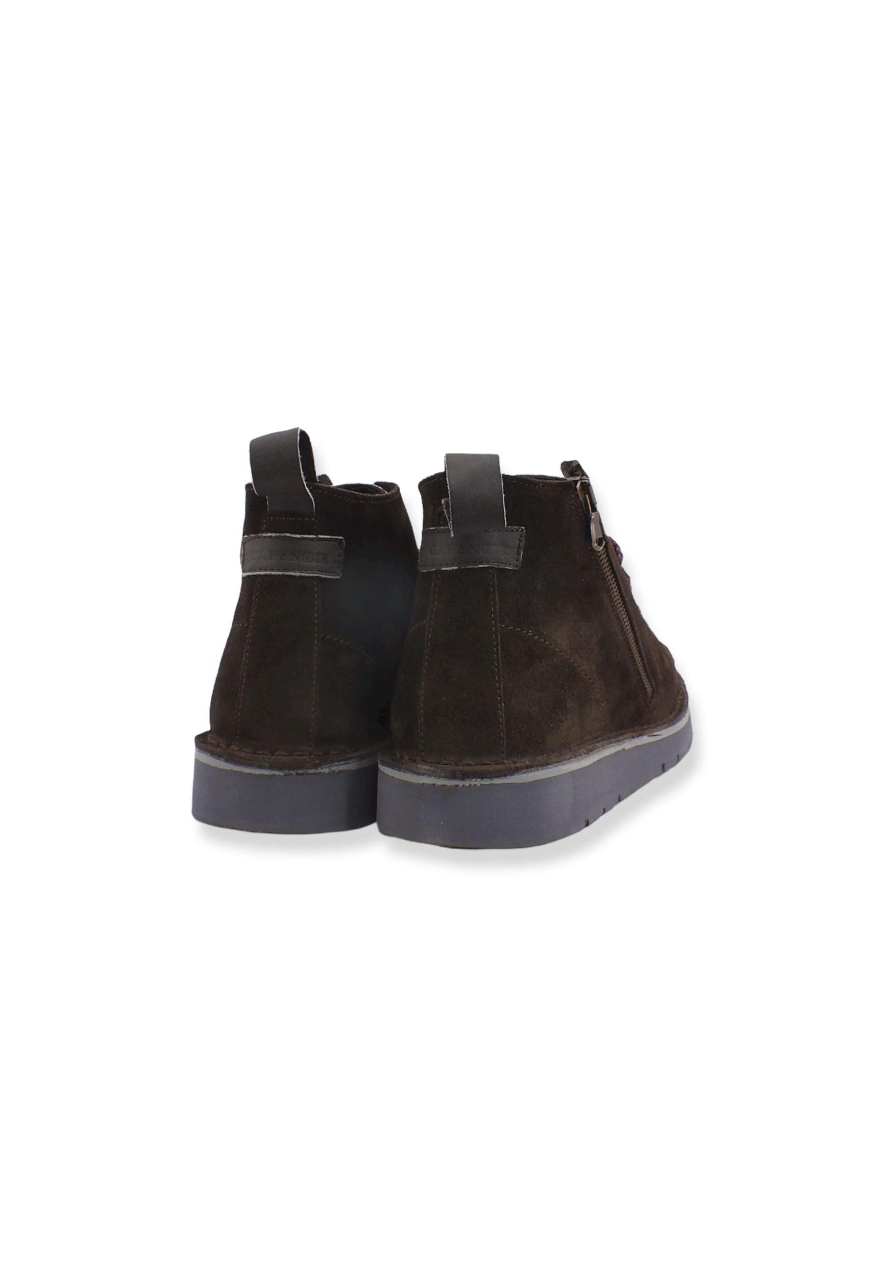 CAFENOIR Stringata Suede Uomo Moro TS6200 - Sandrini Calzature e Abbigliamento