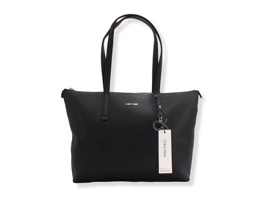 CALVIN KLEIN Borsa Ck Must Shopper Md Black K60K609676 - Sandrini Calzature e Abbigliamento