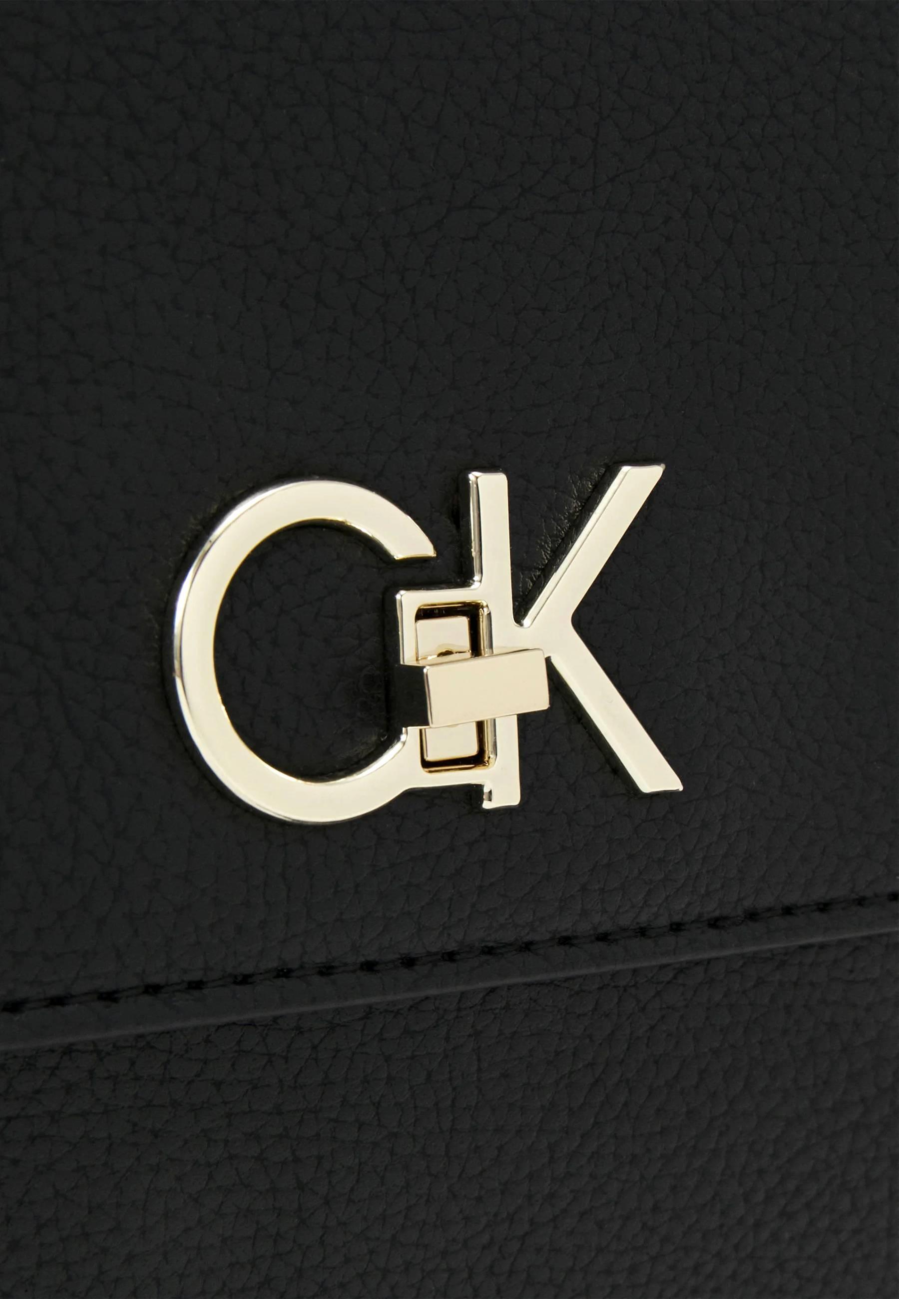 CALVIN KLEIN Borsa Re-Lock Black K60K609395 - Sandrini Calzature e Abbigliamento