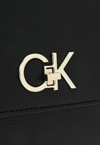 CALVIN KLEIN Borsa Re-Lock Black K60K609395 - Sandrini Calzature e Abbigliamento