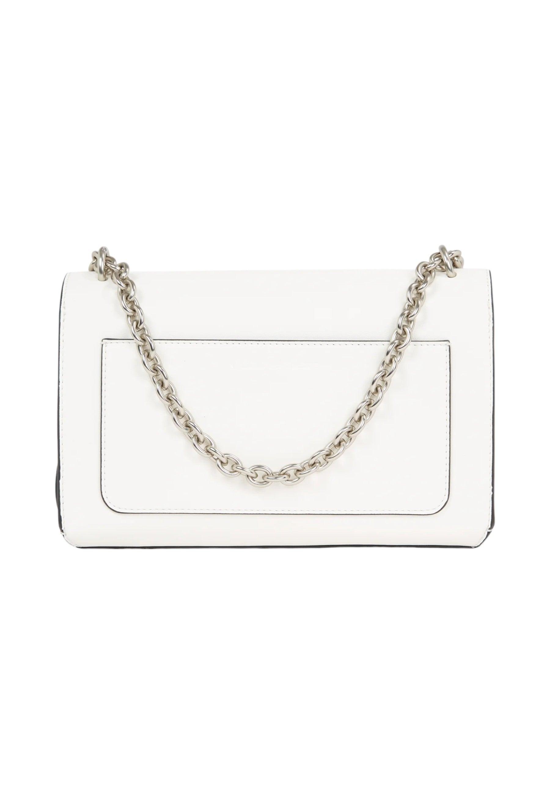 CALVIN KLEIN Borsa Tracolla Donna White Silver K60K611866 - Sandrini Calzature e Abbigliamento