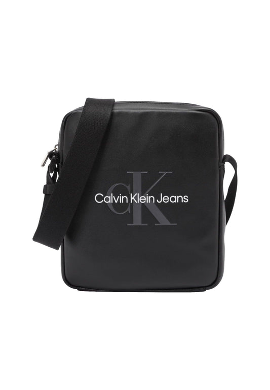 CALVIN KLEIN Borsa Tracolla Uomo Monogram Black K50K512448 - Sandrini Calzature e Abbigliamento
