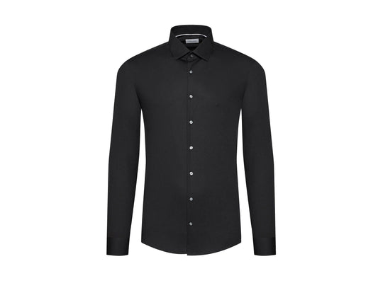 CALVIN KLEIN Camicia Slim Fit Poplin Black K10K108229 - Sandrini Calzature e Abbigliamento