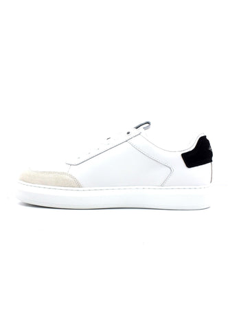CALVIN KLEIN Casual Cupsole Sneaker Uomo White Creamy White YM0YM00670 - Sandrini Calzature e Abbigliamento