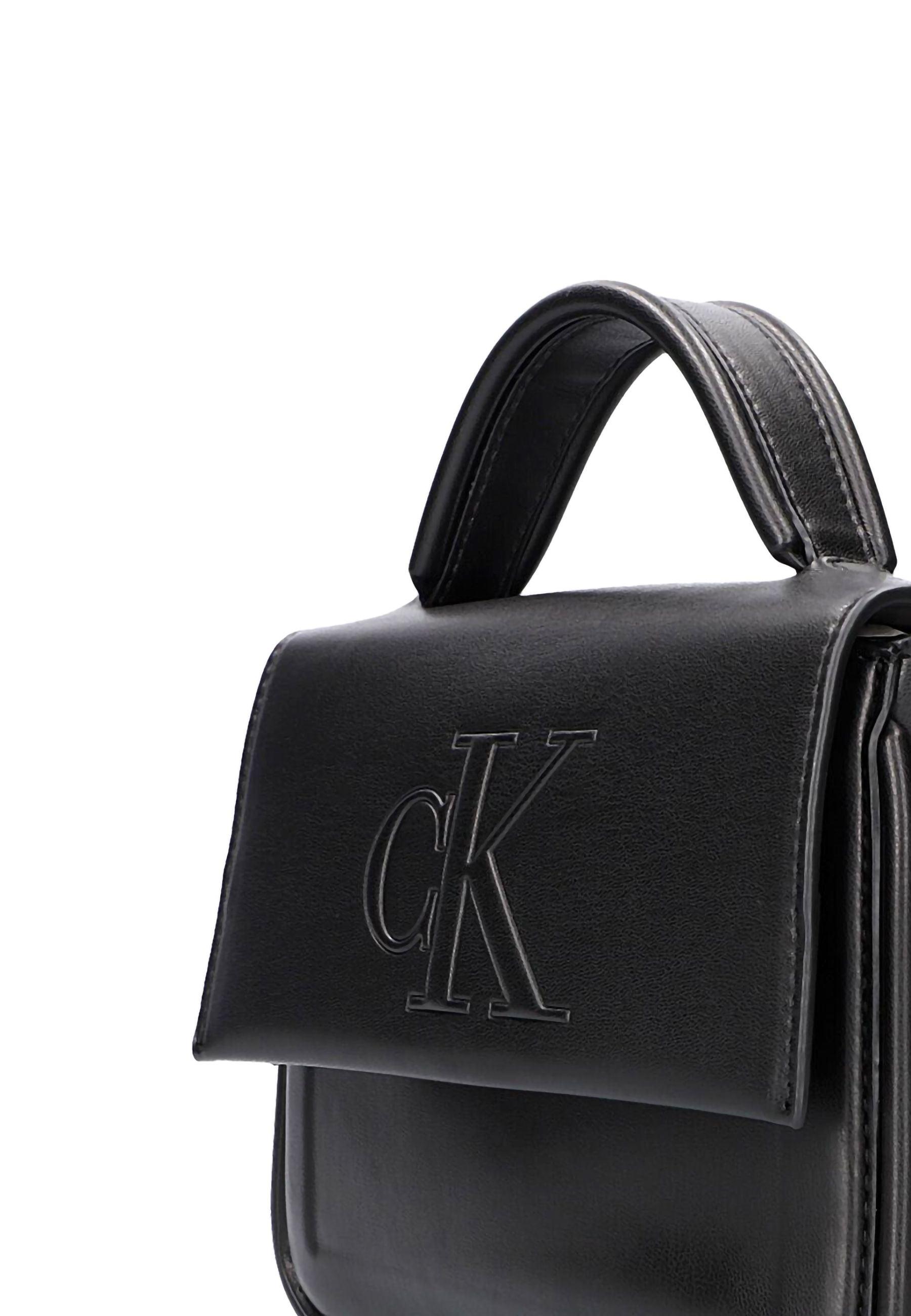 CALVIN KLEIN Cb19 Pipping Boxy Borsa Black K60K610306 - Sandrini Calzature e Abbigliamento